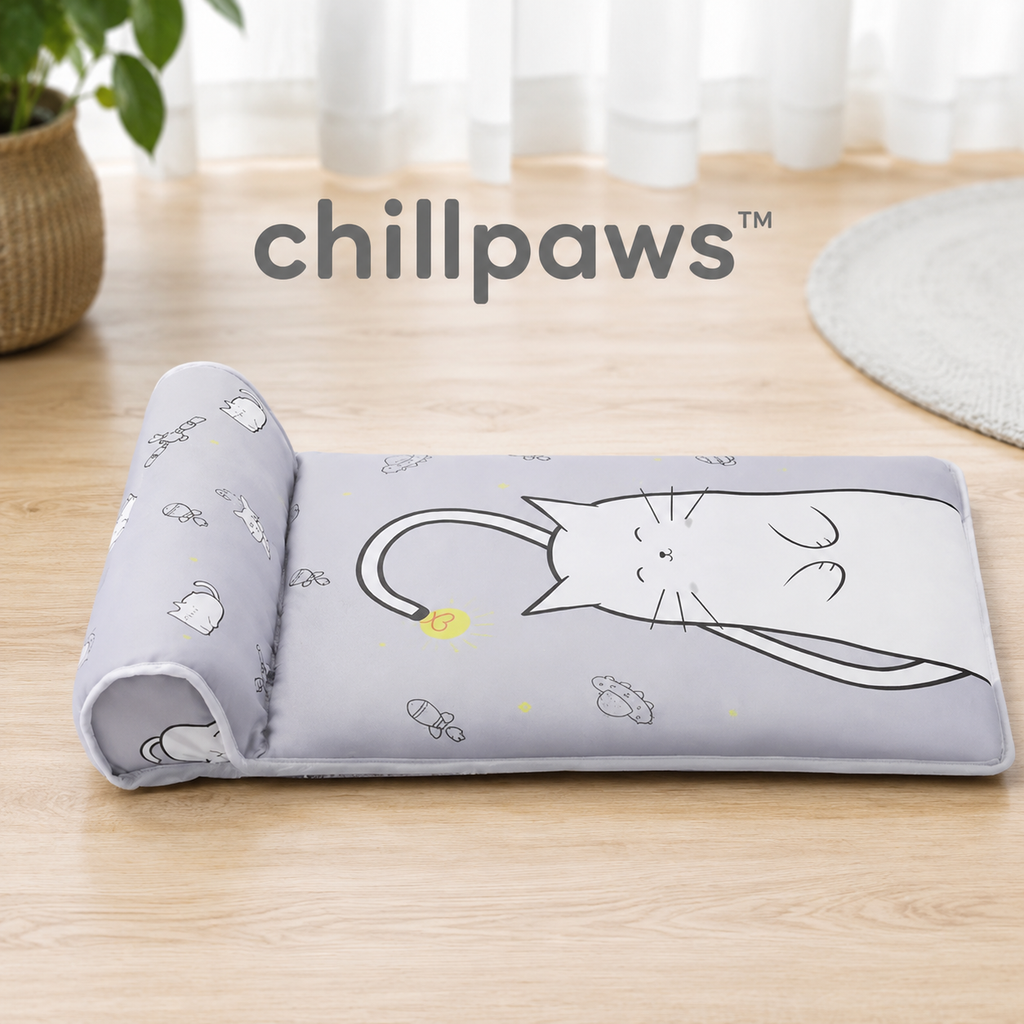 ChillPaws™ Cooling Mat with Pillow