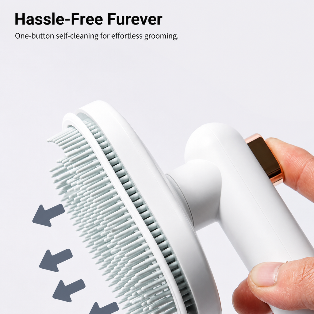 FurAway™ Self-Cleaning Pet Brush