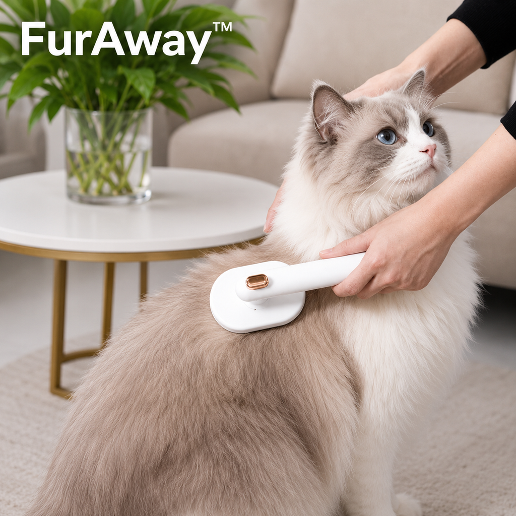 FurAway™ Self-Cleaning Pet Brush