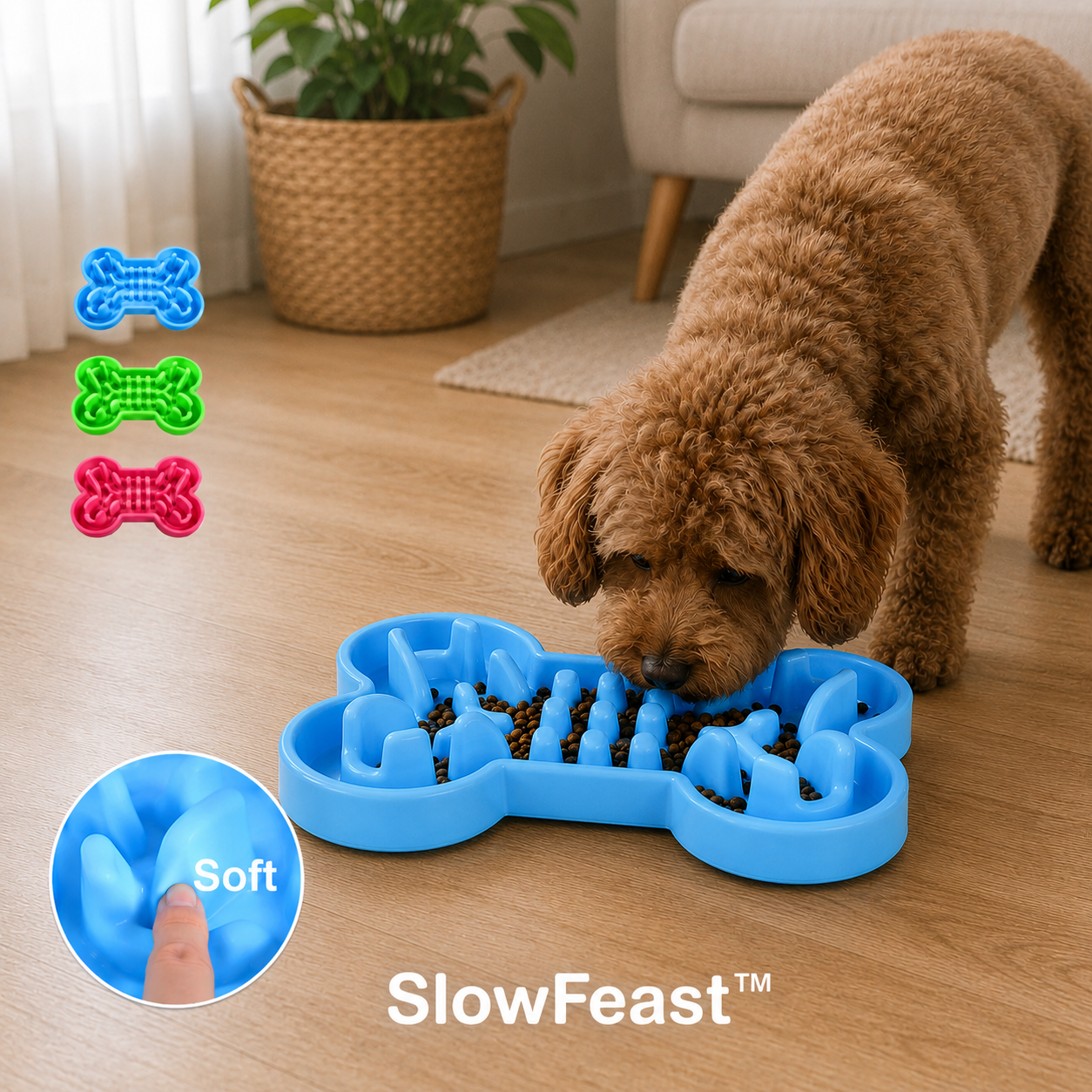 SlowFeast™ Slow Feeder Bowl
